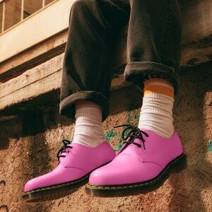 Dr. Martens | Women's 1461 Smooth Leather Oxford Shoes Size US 8 Thrift Pink